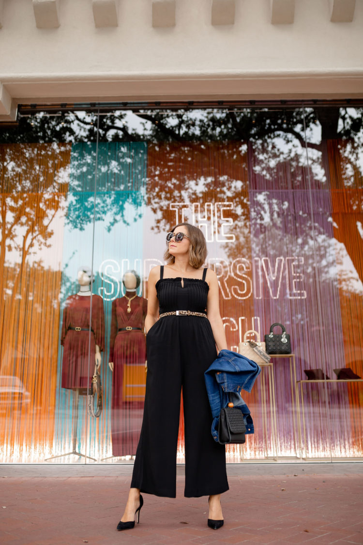 black jumpsuit madewell